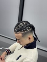 アーバンスタジオトウキョウ 下北沢店(URBAN STUDIO TOKYO)&nbsp;地毛コーンロウ　[特殊ヘア下北沢/メンズサロン]