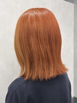 ヴィヒタ 川越 本川越(VIHTA.) ブリーチダブルカラーキャロットオレンジ川越本川越