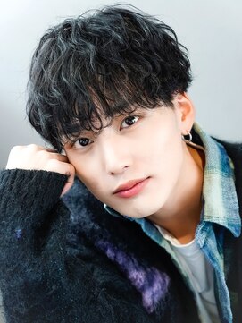 ザゴールド 宮崎(THE GOLD) men'shair/波巻きツイストスパイラル/リバースニュアンスパーマ
