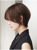 頭の形がキレイ見えする上品ショートボブ*