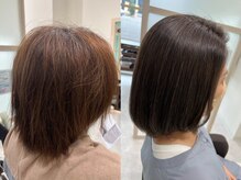 ◇パサついたダメージ毛がこんなに変わる！！◇