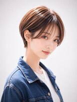 エートス(ethos)&nbsp;大人可愛い丸みショート×艶ブラウン