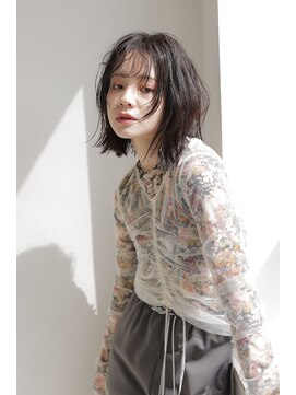 リー 甲子園(Lee) 抜け感レイヤーボブ×シースルーバング