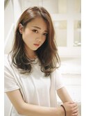 ニュアンスカールセミロング