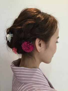 キーポイント(K Point) 編み込みボブ