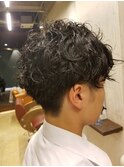 メンズパーマスタイル