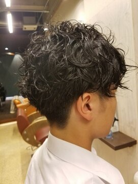 空時計 メンズパーマスタイル