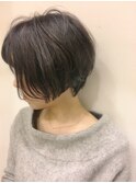 大人可愛いショートボブ
