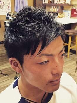 バービーボーイズヘア(Barbee Boys HAIR)の写真/【松石指名カット+シェービング+眉カット¥3800】デキる男の身だしなみ!眉カット&シェービングで清潔感UP