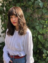 ブークル(boucle)&nbsp;毛先外ハネ小顔パーマスタイル