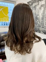 ナナナ パレナ 大津膳所店(nanana parena)&nbsp;横顔も美人なスタイル＊大人のニュアンス艶グレーベージュ