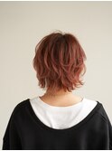 オフィスヘア/エアリーミディ/ショートパーマ/新宿