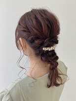 イタクラ 女池店(ITAKURA) お呼ばれ編み下ろしヘア