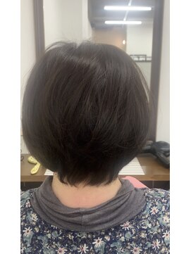 ハスカラー 雑餉隈店 前下りボブ