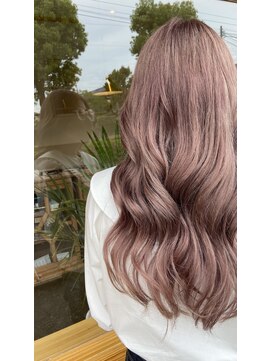 ヘアーデザインサロン スワッグ(Hair design salon SWAG) Pink beige