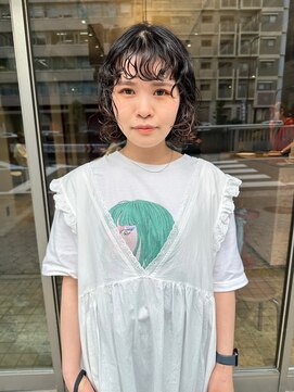 ハマモト ボブパーマ