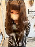 ◯無造作くるくるパーマ
