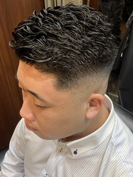 ヒロギンザ 池袋 サンシャイン通り店(HIRO GINZA) 7:3バーバースタイル