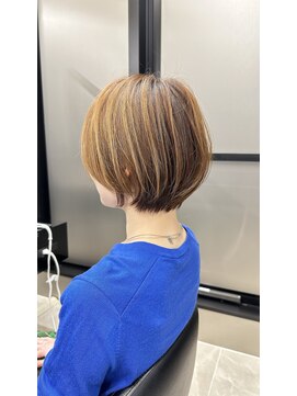 ハルキミナト ジャパン トウキョウ(HARUKI MINATO japan TOKYO) 大人丸みショート/前髪なし