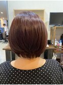 髪質改善 ボブショート 【アリシアヘアー 那珂】