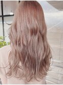艶髪/透明感ピンクベージュ 
