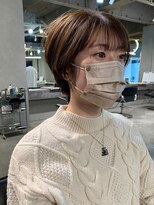 メイカ(MEIKA)&nbsp;【 マッシュショート × ナチュラルハイライト 】浅野美紀