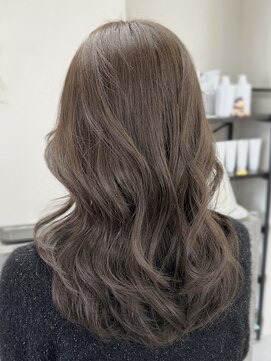 ニコ(nico...) ブリーチなし透明感ブラウンベージュ