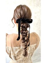 スタイル 横浜(STYLE)&nbsp;横浜／ハーフツイン／編み下ろし／ヘアセット／ヘアアレンジ