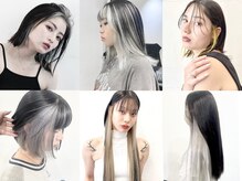 【さりげないデザイン//自分好みのハイトーンカラー】人気のインナー、イヤリングカラーで彩りを