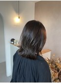 抜け感、オリーブベージュミディー