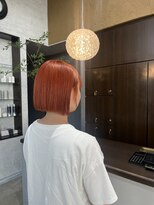 アールトゥーヘアー(art To Hair)&nbsp;オレンジ/ボブ/韓国