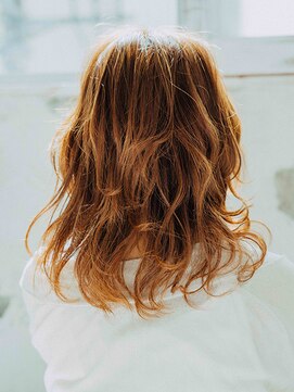 エクファ ヘア リゾート 大津 瀬田店(ex-fa hair resort) 夏ウエットヘアオリーブベージュデザインカラーレイヤーカット