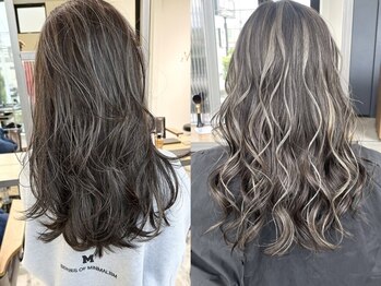 ストゥー(StueW.)の写真/カミカリスマ受賞の実力/ハイライト/バレイヤージュ/エフェクトブリーチで質感の良いホワイトブリーチも◎