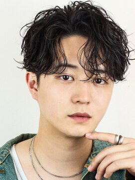 オーシャントーキョー 原宿(OCEAN TOKYO) 波巻きパーマメンズツイストスパイラルパーマツーブロック