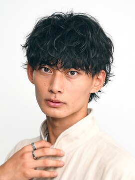 テン 心斎橋(tenn.) 心斎橋シャドウパーマッシュウルフツイストスパイラルパーマ●