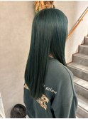 エメラルドグリーンの推しカラー
