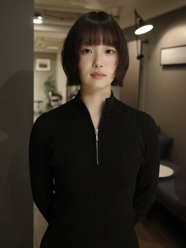 ネロ ヘアサロン 渋谷(NERO HAIR SALON) 【 松井 隆人 】ウィンターボブ　レイヤーボブ