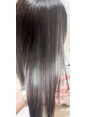 髪質改善/上品 コントラストハイライトカラー