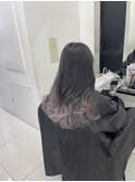 シルバーアッシュグラデーションカラー