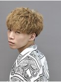 刈り上げ無造作マッシュ
