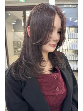 ジブル(Giblle.) 【Giblle.石井】レイヤー/フェイスレイヤー/ブラウンカラー