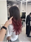 【ALIVE 夕貴】レッドグラデーションカラー