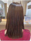 sins髪質改善酸性ストレート×フロントカット