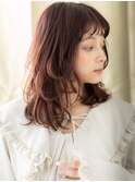 ■チェリーブラウン大人可愛い波巻き毛先パーマ43北浦和20代30代