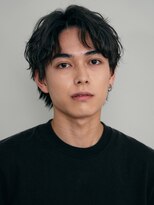 フィフス 渋谷(fifth)&nbsp;無造作な質感のツイストスパイラルパーマ×マッシュウルフ