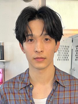 バイフィフス 原宿/表参道(by fifth) コンマヘア カルマバング センターパート ニュアンスパーマ