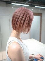 エン 栄店(enne)&nbsp;ピンクベージュ×ボブ