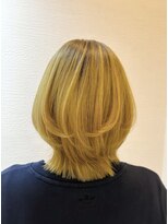 リアン 熊谷本店(Rien)&nbsp;ベージュ×イエロー　グラデーションカラー