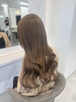 ラピス 新宿(Lapis)&nbsp;【Lapis新宿】シールエクステ50cm80本/before&after