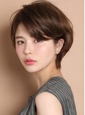 ショートヘア/前髪長め/大人ショート/30代/40代/50代